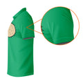 Green Funny Dickhead Faux Chest Golf Shirt, Men's Golf Shirt, Mens Polo Shirts