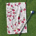 Flamingo Golf Towel, Golf Towel Women, Golf Rag, Ladies Golf Gift