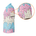 Ice Cream Drip Hawaiian Golf Shirt, Summer Sweets Men's Golf Shirt, Polo Shirts For Men