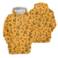 Goose Halloween, Doodle Pattern, Yellow Golf Shirt, Sleeveless Womens Golf Shirts, Women Golf Top, Ladies Golf Shirts