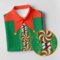 Funny Christmas Elf Cute Women's Golf Clothes, Ladies Golf Shirts, Christmas Golf Shirt