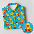 Funny Bikini Rubber Duck Golf Polo Shirt, Hawaiian Golf Shirt, Golf Polo Shirts For Men