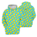 Funny Yellow Duck Men's Golf Polo Shirt, Fun Golf Polo Shirt, Men Fun Golf Shirts, Golf Gift For Him
