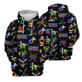 Neon Golf Clubs Golf Shirt, Funny Golf Shirt, Couple Golf Shirt, Matching Golf Shirt, His And Hers Golf Shirts