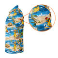 Funny Duck Hawaiian Golf Shirt, Summer Ocean Men's Golf Shirt, Polo Shirts For Men