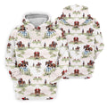 Equestrian Theme Mens Golf Polo Shirts, Unique Gift For Golfer, Golf Accessories For Men