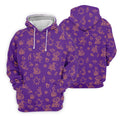 Goose Halloween, Doodle Pattern, Purple Golf Shirt, Sleeveless Womens Golf Shirts, Women Golf Top, Ladies Golf Shirts
