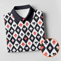 Casino Royale Dirty Argyle Adult Humor Golf Tops For Men, Valentines Golf Gift, Polo Shirts For Men