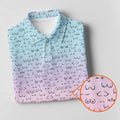 Funny Adult Humor Ombre Golf Shirt, Fun Men's Golf Polos, Polo Shirts For Men, Golf Gift For Him