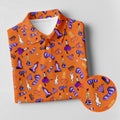 Funny Dirty Orange And Purple Halloween Golf Shirt, Fun Golf Shirts For Men, Cool Golf Gift