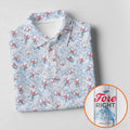 Fore Right Cold As Slice Golf And Beer Men's Funny Golf Shirts, Golf Shirts For Men