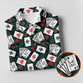 Funny F*ck Three Putts Cards Casino Themed Golf Tops For Men, Polo Shirts For Men, Golf Shirts For Men