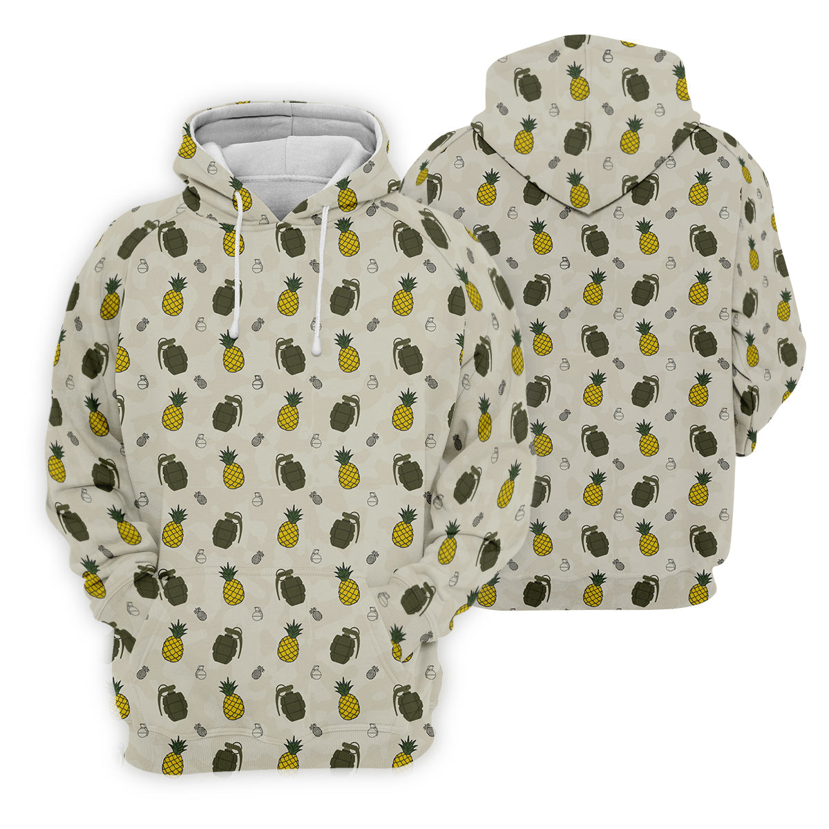 Funny Pineapple Golf Polo Shirts, Golfing Apparel, Men Golf Gift, Funny Golf Shirt