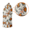 Tropical Palm Trees and Frosty Beer Mug Hawaiian Golf Polo, Golf Tops For Men, Golfing Apparel
