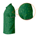 Golf And Beer Lucky Four Leaf Clover St Patrick's Day Green Golf Tops For Men, Golf Gift For Men