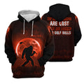 Custom Bigfoot Golf Polo Shirt, Mens Golf Gift, Funny Golf Shirt, Golf Gift For Dad