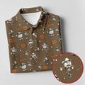 Funny Bourbon Whiskey Golf Pattern Polo Shirt, Women's Golf Polo, Printed Golf Shirt