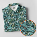 Dinosaur Head Tropical Vibe Women's Golf Tops, Women's Polo Shirt, Ladies Golf Shirts