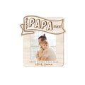 Best Papa Ever Custom Photo Car Visor Clip, Christmas Golf Gift