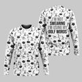 I'm Not Swearing I'm Using My Golf Words Custom Men's Golf Polo Shirt, Hilarious Golf Shirt