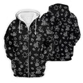 Goose Halloween, Doodle Pattern, Black Golf Polo, Mens Funny Golf Shirts, Long Sleeve Golf Shirts, Men Golf Polo