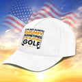 I'm Not Always Grumpy Sometimes I'm Playing Golf Embroidered Baseball Cap, Golf Hat, Dad Golf Gift