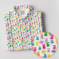 Bunny Hops Seamless Pattern Easter Golf Shirt, Women Golf Top, Fun Women's Golf Shirts, Ladies Golf Shirts