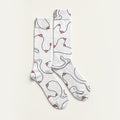 Funny Goose Graphic Golf Socks, Fun Pet Socks, Golf Socks For Men, Golf Gifts For Dad
