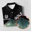 I Made A Bogey On Every Hole Golf  Polo Shirt, Funny Mens Golf Polo, Golf Apparel For Men