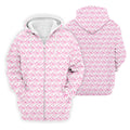 Pink Ribbon Breast Cancer Men Golf Shirt, Breast Cancer Awareness Shirt, Golf Gifts For Men