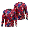 Tropical Sunset Mens Golf Polo Shirt, Mens Goft Shirt, Christmas Golf Gift