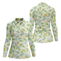 Abtract Seamless Pattern Womens Golf Tops, Pastel Womens Golf Polo Shirts, Matching Golf Shirts
