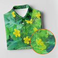Funny Watermelon Belly Illusion Golf Polo Shirt, Mens Golf Polo, Hawaiian Golf Shirt