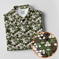 Adult Humor Camouflage Men's Golf Shirt, Funny Naughty Polo, Polo Shirts For Men