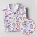 Western Halloween Purple Women Golf Top, Cute Golf Outfit, Ladies Golf Shirts, Golfing Apparel
