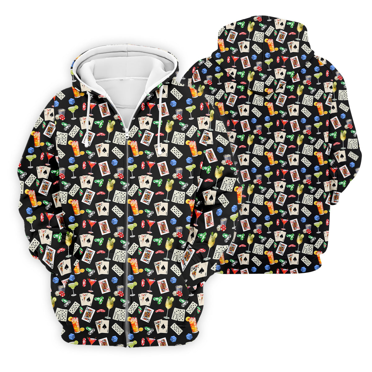 Slot Machine Lucky Shirt, Fun Men's Golf Polos, Hawaiian Golf Shirts, Golfing Apparel