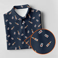 Beer Bottle Vs Can Seamless Pattern Women's Golf Tops, Golf And Beer Ladies Golf Shirt