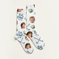 Best Dad By Par Custom Face Kids Photo, Funny Golf Socks, Fun Socks For Men, Christmas Golf Gift