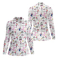 Par Then Bar Flamingo Golf Shirt, Fun Golf Shirts, Matching Golf Shirts, Couple Golf Shirt