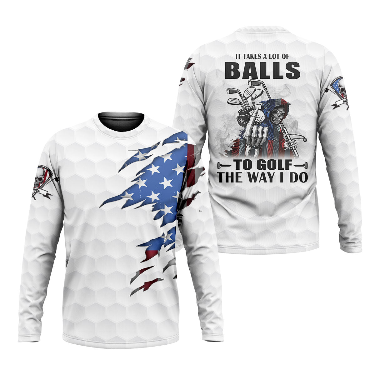 America Skeleton Golf Polo Shirt, Golfing Apparel, America 250 Anniversary Golf Clothing, Mens Golf Gift