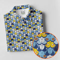 Funny Beer Pretzel Cleavage Pattern Golf Polo Shirt, Womens Golf Tops, Ladies Golf Top