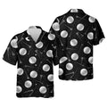 Golf Balls Black Men's Golf Polo Shirt, Funny Golf Shirt, Gifts For Golfer