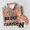 Broken Crayons Still Color Abstract Golf Polo Shirt, Ladies Golf Shirt, Womens Golf Tops