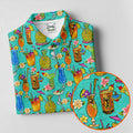 Tropical Cocktail Summer Vibe Retro Golf Shirt, Ladies Golf Tops, Golf Shirt For Women, Ladies Golf Shirts