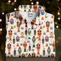 Nutcracker Christmas Women's Golf Shirts, Cute Women's Golf Clothes, Christmas Golf Shirt, Golfing Apparel
