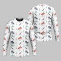 Flamingo Golf Polo Shirt, Mens Golf Gift, Funny Golf Shirt, Tropical Shirt