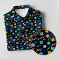 90s Dice Memphis Style Black Golf Shirt, Cute Golf Shirt, Polo Shirts For Men, Golf Shirts For Men
