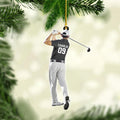 Personalized Golf Bag Ornaments, Golf Keychain, Golf Accessories, Gift For Golfers