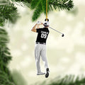 Personalized Golf Bag Ornaments, Golf Keychain, Golf Accessories, Gift For Golfers