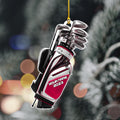 Personalized Golf Ornaments, Golf Keychain, Golf Accessories, Gift For Golf Lover